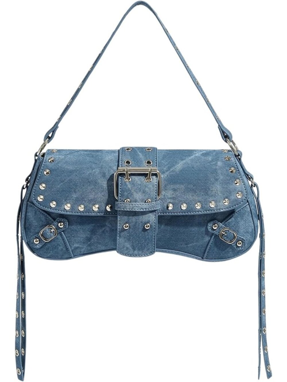 Chic Y2K PU Leather Clutch - Stylish Women's Shoulder Bag & Small Purse